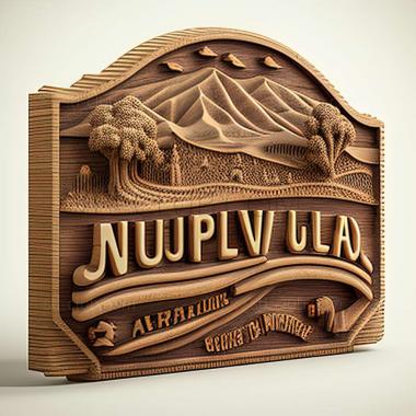 3D model Jurupa Valley in the United States (STL)